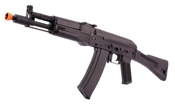 S&T ARMAMENT AEG AK105 SPORTLINE WITH G3 TRIGGER AIRSOFT RIFLE BLACK