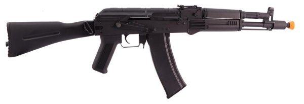 S&T ARMAMENT AEG AK105 SPORTLINE WITH G3 TRIGGER AIRSOFT RIFLE BLACK