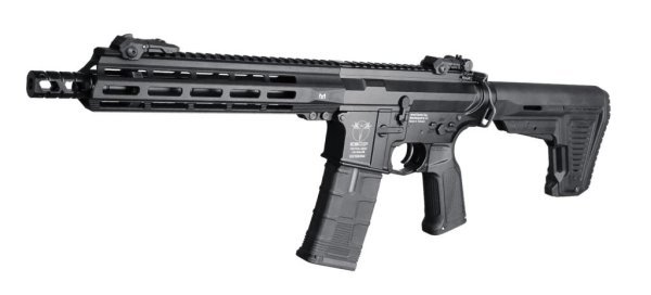 ICS AEG CXP-MMR CARBINE SBR ERGOSTOCK BLOWBACK AIRSOFT RIFLE BLACK