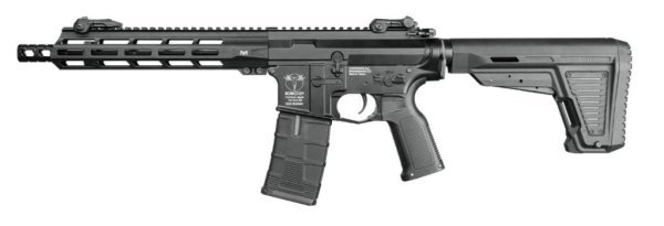 ICS AEG CXP-MMR CARBINE SBR ERGOSTOCK BLOWBACK AIRSOFT RIFLE BLACK