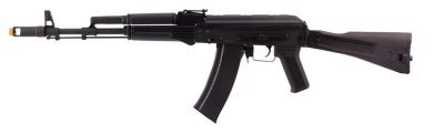 S&T ARMAMENT AEG AK74M SPORTILINE AIRSOFT RIFLE BLACK Arsenal Sports