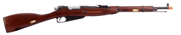 S&T ARMAMENT SPRING SNIPER M1938 MOSING NAGANT WOOD AIRSOFT RIFLE