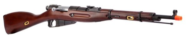 S&T ARMAMENT SPRING SNIPER M1938 MOSING NAGANT WOOD AIRSOFT RIFLE