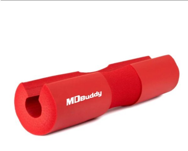 MDBUDDY PROTECTOR DE BARRA NBR 44.5CM ROJO