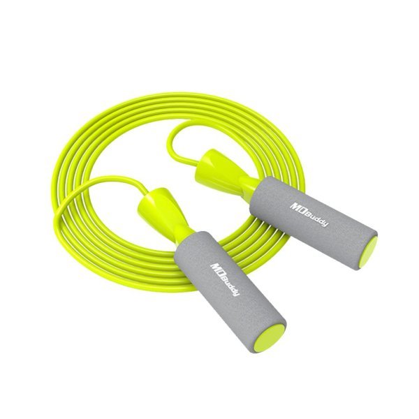 MDBUDDY CUERDA DE SALTO RAPIDO PVC / ESPUMA VERDE