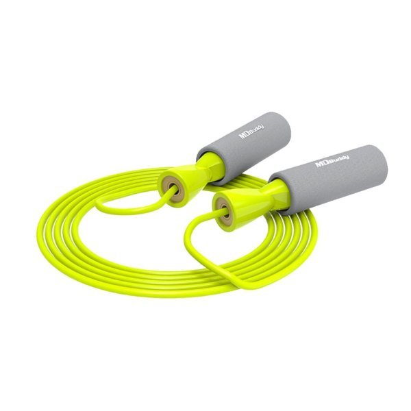 MDBUDDY CUERDA DE SALTO RAPIDO PVC / ESPUMA VERDE