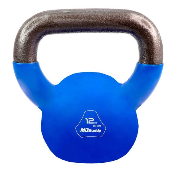 MDBUDDY KETTLEBELL RECUBIERTO DE VINILO 12KG