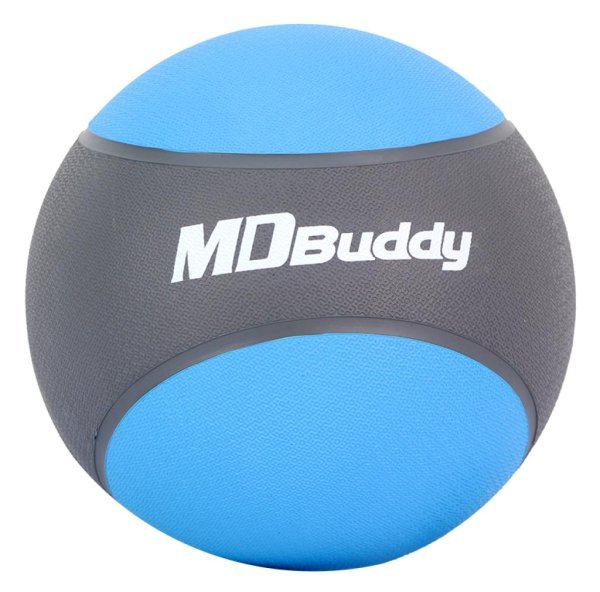 MDBUDDY MEDICINE BALL 6KG ENGOMADO AZUL CLARO