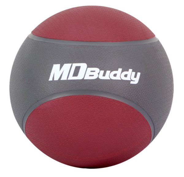 MDBUDDY MEDICINE BALL 10KG ENGOMADO MARRON