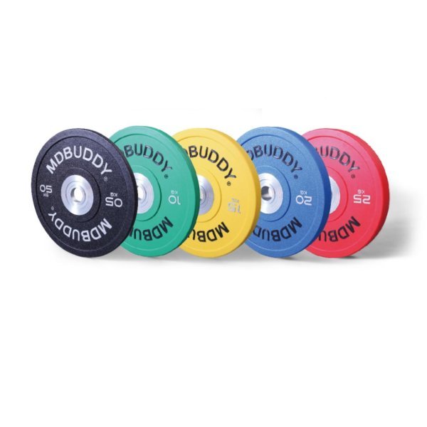 MDBUDDY DISCO OLIMPICO DE COMPETICION IWF URETANO 25KG ROJO