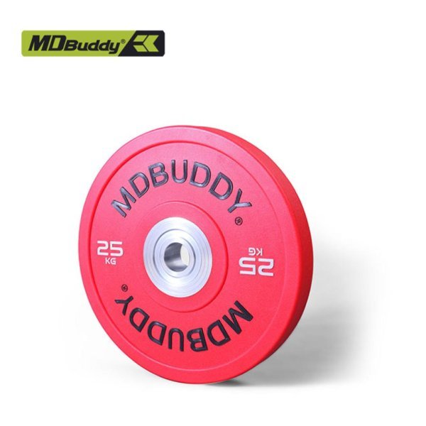 MDBUDDY DISCO OLIMPICO DE COMPETICION IWF URETANO 25KG ROJO