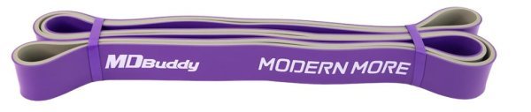 MDBUDDY BANDA ELASTICA LATEX POWER LOOP 208x3.20x0.45CM MORADO / GRIS