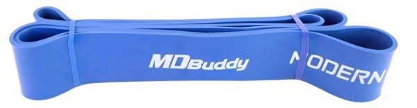 MDBUDDY BANDA ELASTICA LATEX POWER LOOP 208x6.40x0.45CM AZUL