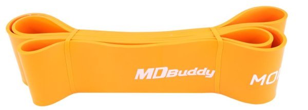 MDBUDDY BANDA ELASTICA LATEX POWER LOOP 208x8.30x0.45CM LARANJADO