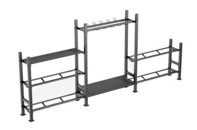 MDBUDDY STUDIO STORAGE RACK Arsenal Sports