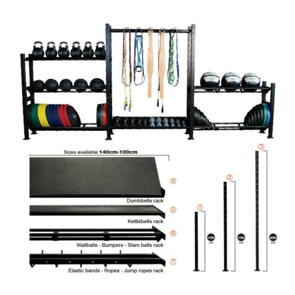 MDBUDDY STUDIO STORAGE RACK