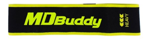 MDBUDDY BANDA ELASTICA DE TEJIDO RESISTANCE LOOP 70CM TENSION FUERTE 80MM