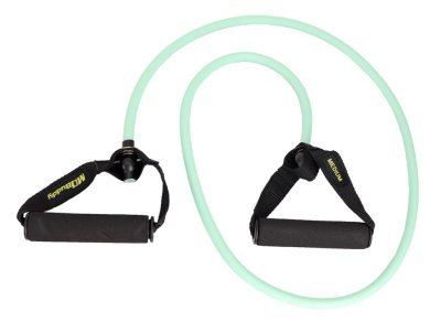 MDBUDDY TUBO ELASTICO TPR RESISTANCE TUBE COM ALCAS MEDIO 7x11x1400MM VERDE Arsenal Sports