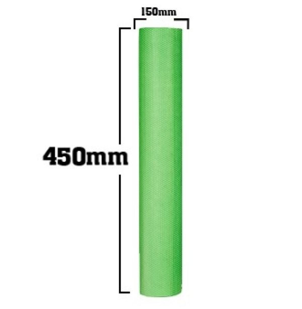 MDBUDDY RODILLO DE PILATES YOGA EVA FOAM ROLLER 45X15CM VERDE