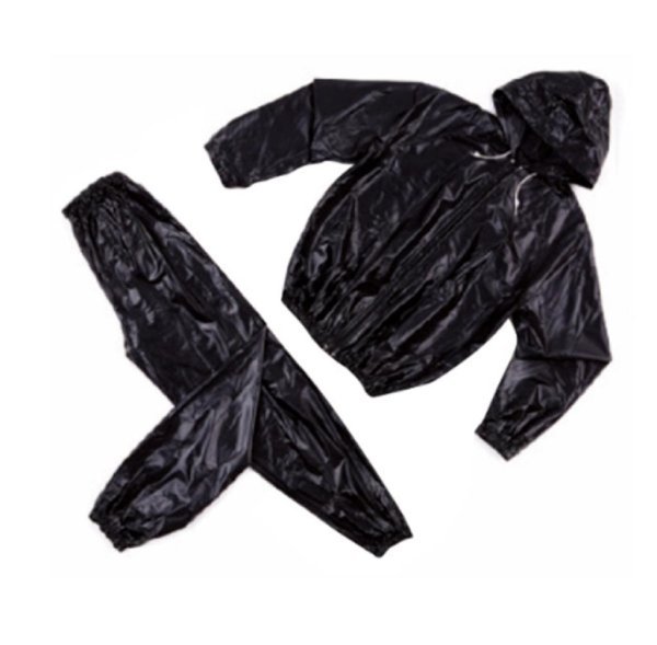 MDBUDDY ROPA SAUNA SUIT CON ZIPPER PVC 0.12MM TAMANO UNICO	