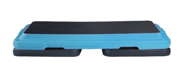 MDBUDDY STEP AEROBICO ANTIDESLIZANTE 108X46CM CON 2 NIVELES DE ALTURA AZUL