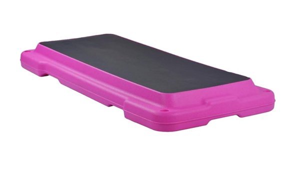 MDBUDDY STEP AEROBICO ANTIDESLIZANTE 108X46CM CON 2 NIVELES DE ALTURA MORADO