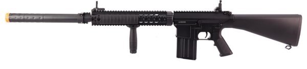 A&K AEG SR25 DMR AIRSOFT RIFLE BLACK