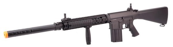 A&K AEG SR25 DMR AIRSOFT RIFLE BLACK