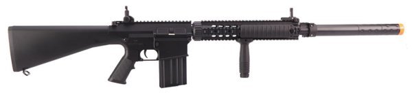 A&K AEG SR25 DMR AIRSOFT RIFLE BLACK