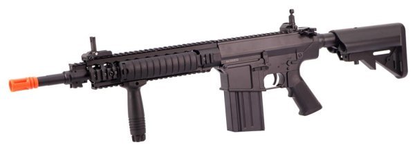 A&K AEG SR25K DMR FULL METAL AIRSOFT RIFLE BLACK