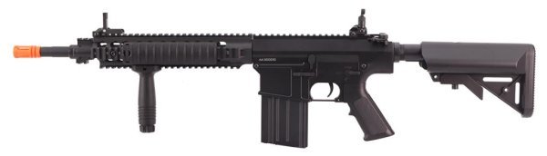 A&K AEG SR25K DMR FULL METAL AIRSOFT RIFLE BLACK