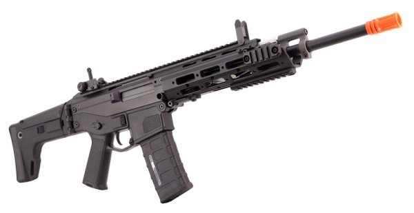 A&K AEG MASADA LONG ACR ADAPTIVE COMBAT AIRSOFT RIFLE BLACK