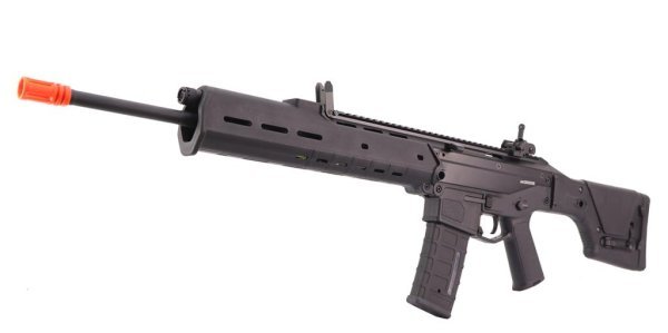 A&K AEG MASADA LONG DMR ADAPTIVE COMBAT AIRSOFT RIFLE BLACK