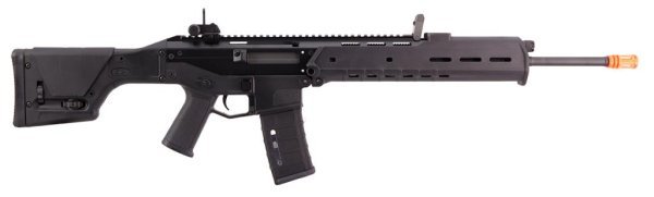 A&K AEG MASADA LONG DMR ADAPTIVE COMBAT AIRSOFT RIFLE BLACK