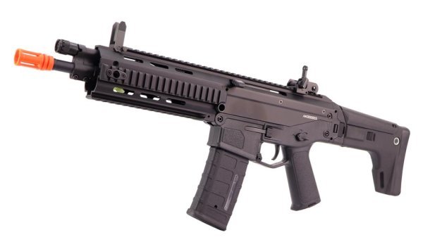 A&K AEG MASADA SHORT CQB ADAPTIVE COMBAT AIRSOFT RIFLE BLACK