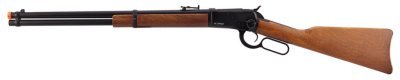 A&K GBBR M1892 WINCHESTER LEVER ACTION LONG TYPE AIRSOFT RIFLE WOOD & BLACK Arsenal Sports