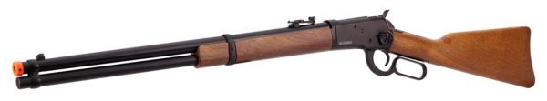 A&K GBBR M1892 WINCHESTER LEVER ACTION LONG TYPE AIRSOFT RIFLE WOOD & BLACK