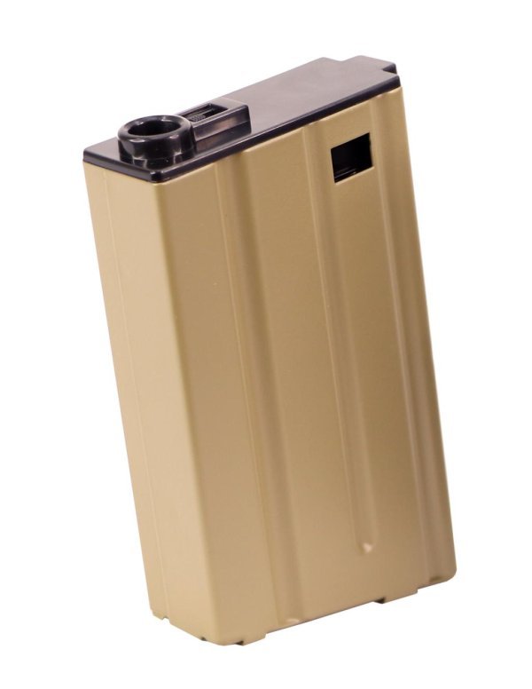 A&K MAGAZINE 110R MID-CAP METAL FOR M4 TAN