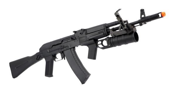 S&T ARMAMENT AEG AK74N FULL METAL G3 POLYMER AIRSOFT RIFLE COMBO