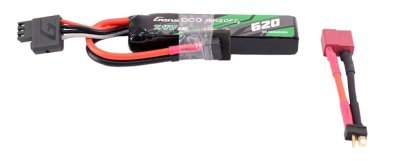 GENS ACE BATERIA LIPO 25C / 7.4 / 620 / 2S1P MINI Arsenal Sports