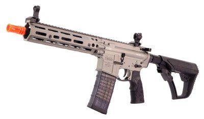 DANIEL DEFENSE EMG CYMA GBB M4 DDM4 RIII MK18 CGS SYSTEM BLOWBACK AIRSOFT RIFLE SILVER Arsenal Sports