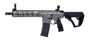 DANIEL DEFENSE EMG CYMA GBB M4 DDM4 RIII MK18 CGS SYSTEM BLOWBACK AIRSOFT RIFLE SILVER Arsenal Sports