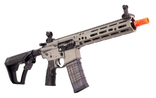 DANIEL DEFENSE EMG CYMA GBB M4 DDM4 RIII MK18 CGS SYSTEM BLOWBACK AIRSOFT RIFLE SILVER