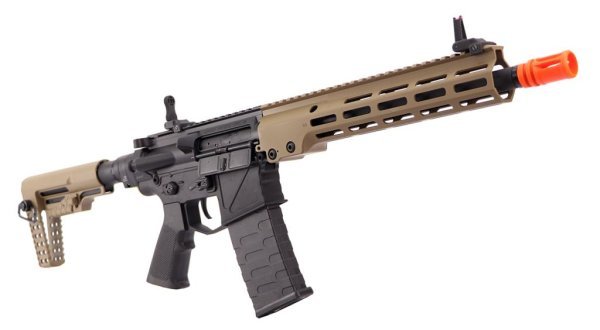 APS AEG M4 GHOST PATROL EDGE-II AIRSOFT RIFLE DUAL TONE