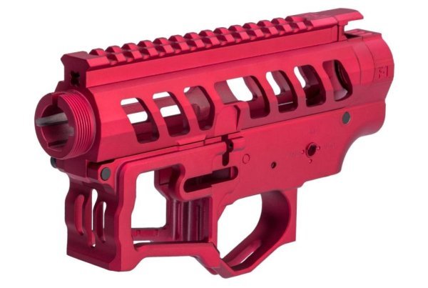 FIREARMS EMG APS UDR-15-3G UPPER AND LOWER RECEIVER RED