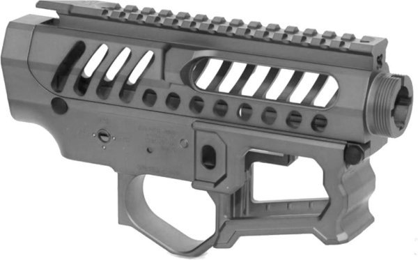 FIREARMS EMG APS BDR-15-3G RECEIVER FULL METAL SET FOR M4 GREY