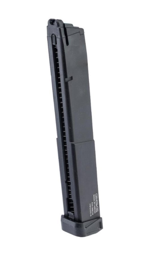 G&G MAGAZINE 55R LONG TYPE GBB LIGHT WEIGHT FOR GPM92 BLACK