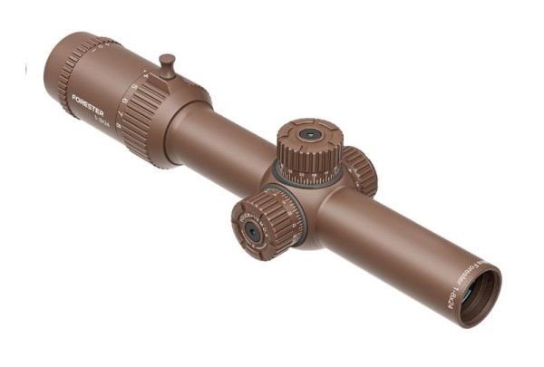 VECTOR OPTICS SCOPE FORESTER 1-8X24 FLAT DARK EARTH SFP