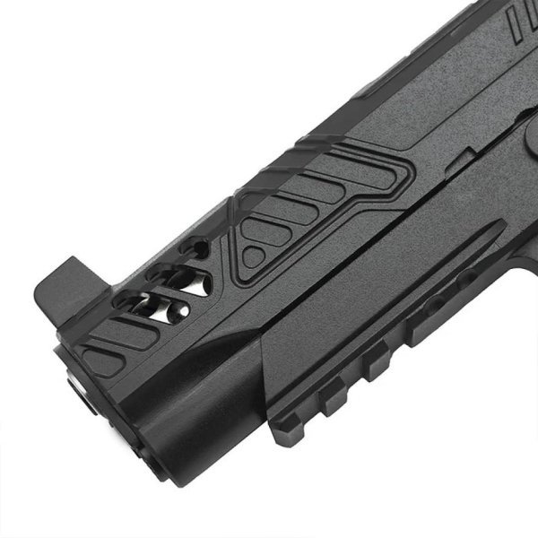 PTS GBB ZEV EB-1911 STANDARD BLOWBACK AIRSOFT PISTOL BLACK