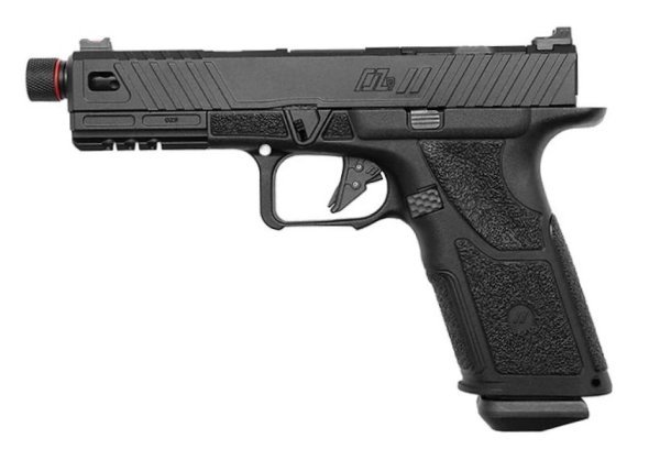 PTS GBB ZEV OZ9 STANDARD BLOWBACK AIRSOFT PISTOL BLACK